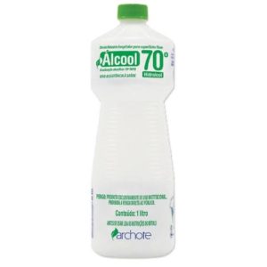 ALCOOL 70 LÍQUIDO (FR COM1LT) (CX COM12)