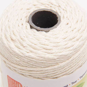 BARBANTE ALGODÃO 4/8 CRU 750GR (ROLO)