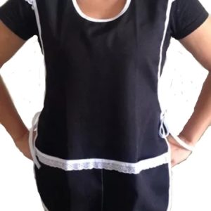 BATA TECIDO PRETA (TAM. UNICO)