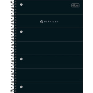 CADERNO 01X1 ESPIR C.DURA 105F ESP. ORGANIZER PROF