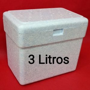 CAIXA DE ISOPOR   03 LTS 229X140X182 COMpaRALARG/ALT em Joanópolis SP