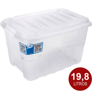 CAIXA PLAST GRAN BOX ALTA 19,8 LTS 40,5X29X24,5CMS