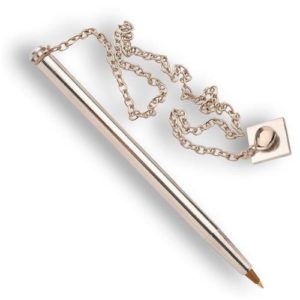 CANETA FIXA COM SUPORTE (17366)