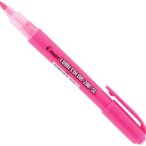 CANETA MARCA TEXTO LUMICOLOR COMUM ROSA