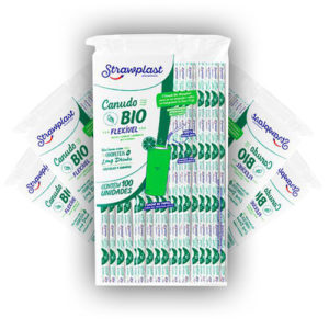 CANUDO STRAWPLAST BIO SACHÊ FLEXÍVEL 6MM