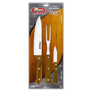 CATUAI - CONJUNTO VEGA COM3 PEÇAS EM INOX (PCT COM3) em Joanópolis SP