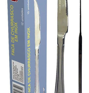 CATUAI - FACA DE CHURRASCO EM INOX (CX COM12) em Joanópolis SP