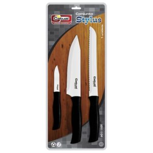 CATUAI - FACA INOX CABO PRETO COM03