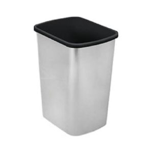 CESTO PARA LIXO 10 LTS PLÁSTICO (TIPO INOX) em Joanópolis SP