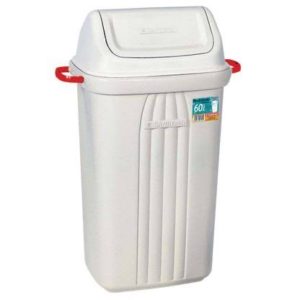 CESTO PARA LIXO COM TAMPA BASC SANR 060 LTS