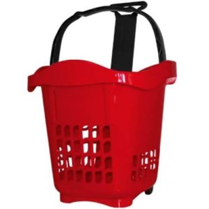 CESTO PARA MARCADO MULTIUSO COM RODIZIO VERM 30LTS em Joanópolis SP