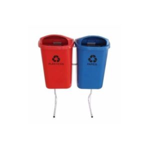 CONJUNTO PARA COLETA SELETIVA DE 40L COM 02 CESTOS em Joanópolis SP