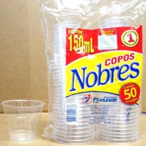 COPO CRISTAL  PLASZON NOBRE   150 ML (PCT COM 50) em Joanópolis SP