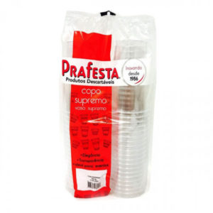 COPO CRISTAL PRAFESTA 300ML (COM40 UNID)