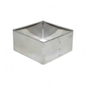 CORTADOR DE MASSA INOX QUADRADO N°05 7,5X7,5