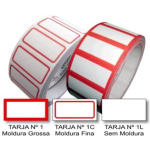 ETIQUETA 1L 23X12MM (RL COM1000) em Joanópolis SP