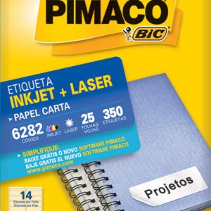 ETIQUETA PIMACO CR-6282 339X1016 25 FOLHAS