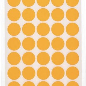 ETIQUETA REDONDA AMARELO 15MM (PCT COM210) (53313) em Joanópolis SP