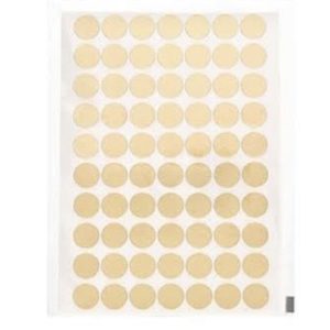 ETIQUETA REDONDA OURO    15MM (PCT COM210) (52524) em Joanópolis SP