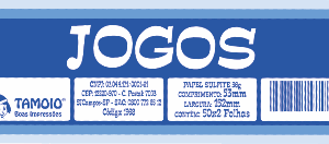 FICHA TAMOIO JOGOS COM 50 FOLHAS