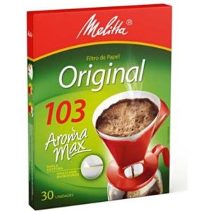 FILTRO DE PAPEL PARA CAFÉ 103 MELITTA ORIGINAL COM30 em Joanópolis SP