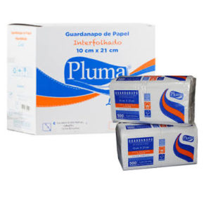 GUARDANAPO INTERF F SIMPLES 10X20CM PLUMA (CX COM6000) em Joanópolis SP