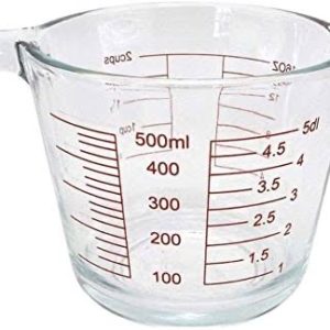 JARRA DE VIDRO MEDIDORA  500ML em Joanópolis SP