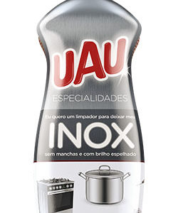 LIMpa UAU INOX 200ML (CX COM 12UNID) em Joanópolis SP