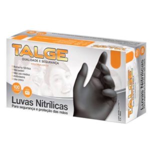 LUVA NITRILICA P (CX COM100) USO GERAL