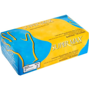LUVA PROCED/LATEX SUPERMAX M (CX COM100) em Joanópolis SP