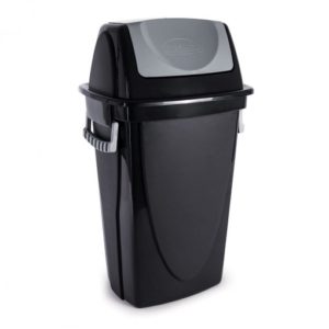 CESTO PARA LIXO COM TAMPA BASC ECOB 058 LTS  PR em Joanópolis SP