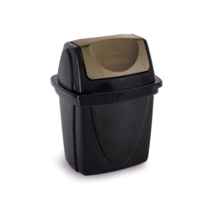 CESTO PARA LIXO COM TAMPA BASC ECOB 006 LTS  PR em Joanópolis SP