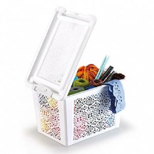 MONTE LIBANO - CAIXA MANDALA COM TRAVAS 8,5L BRANCA em Joanópolis SP