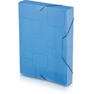PASTA COM ABA PLÁSTICO 4CM AZUL DELLO em Joanópolis SP