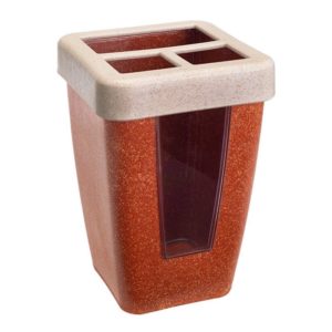 PORTA ESCOVA TERRAÇOTA 12CM em Joanópolis SP