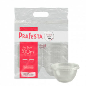 POTE BOWL 500ML (COM 20 UNIDS) PRAFESTA