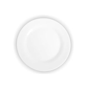 PRATO VIDRO BR RASO 24CM REFEI  OPALINE em Joanópolis SP