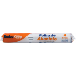 ROLO DE ALUMINIO EMBAKEEP 45CNT X 4,0MTS