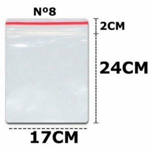 SAKKO ZIP N.08 17.0X24.0 (PCT COM100) REF:6062 em Joanópolis SP