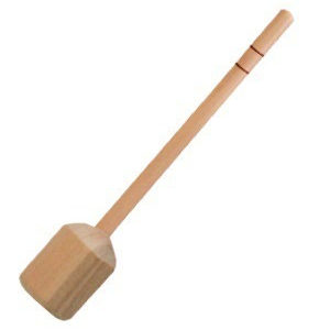 SOCADOR PARA FEIJÃO MADEIRA 30CM