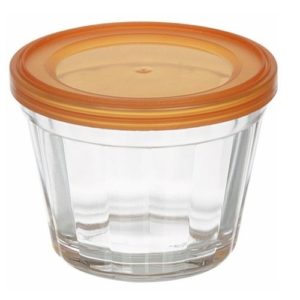 TIGELA DE VIDRO AMERICANO 150ML COM TAMPA em Joanópolis SP