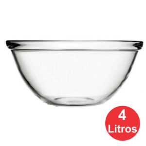 TIGELA DE VIDRO BOWL 4,0LT