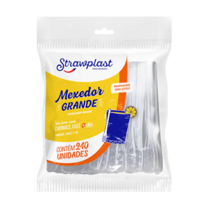 paZINHA PARA DRINK STRAW TRANSP (PCT COM240) em Joanópolis SP